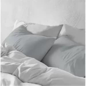 Himeya 300TC Organic Cotton Standard Pillowcase - Blue