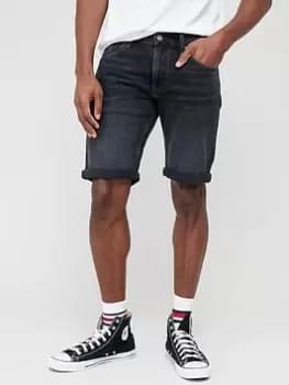 Tommy Jeans Ronnie Denim Short Bg0181, Black, Size 32, Men