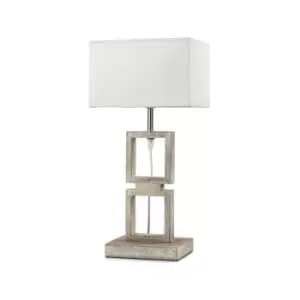 Onli Kisar Table Lamp with Shade White