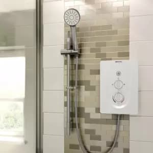 Smile Electric Shower 8.5kW - White - Bristan