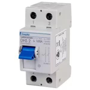 Doepke 100A 2P Mains Isolator Switch