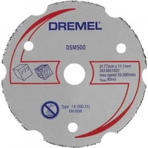 Dremel DSM 500 2615S500JA Cutting disc (straight) 77mm 11.1mm