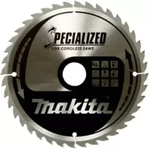Makita SPECIALIZED B-32910 Carbide metal circular saw blade 165 x 20 x 1mm Number of cogs: 24