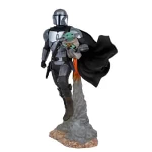 Gentle Giant Star Wars Milestones Statue - The Mandalorian & Grogu