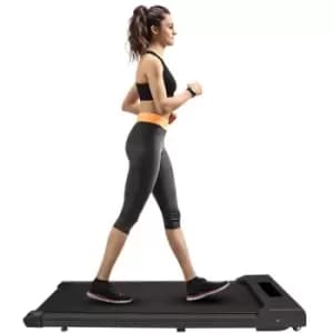 Electric Shock-Absorbing Treadmill - Black - Black