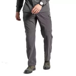 Craghoppers Mens NosiLife Convertible Walking Trousers 32R - Waist 32' (81cm), Inside Leg 31