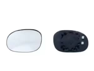 ALKAR Wing Mirror Glass 6451283 Side Mirror Glass,Mirror Glass PEUGEOT,CITROEN,206 Schragheck (2A/C),206+ Schragheck (2L_, 2M_),206 Kastenwagen
