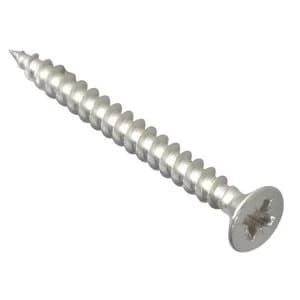 ForgeFix Multi Purpose Pozi Compatible Screw CSK ST S/Steel 3.5 x 16mm Box 200