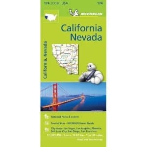 California Nevada - Zoom Map 174 Map Sheet map 2014
