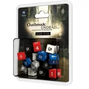 Outbreak Undead 2nd Edition Game Dice: The Survival Horror Simulation RPG