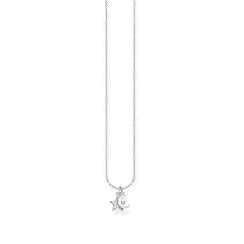 Thomas Sabo THOMAS SABO Charming Star & Moon Necklace - Silver
