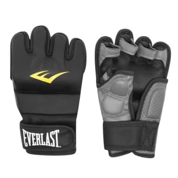 Everlast MMA Matte Boxing Gloves - Black