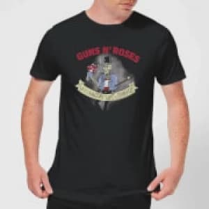 Guns N Roses Jungle Skeleton Mens T-Shirt - Black