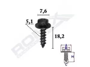 ROMIX Screw TOYOTA,LEXUS C70369 7539242030