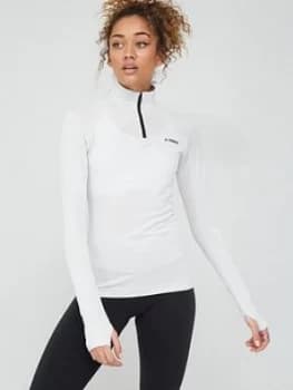 Adidas Trace Rocker 1/2 Zip Long Sleeve - Grey