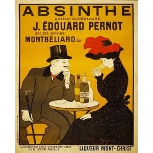 Vintage Metal Sign Retro Advertising Absinthe
