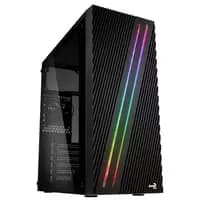 Aerocool Streak RGB Midi Tower - Black window