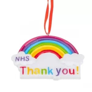 NHS Thank You Personalisable Hanging Ornament