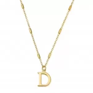 Gold Iconic Initial D Necklace GNCC4041D