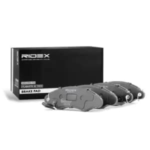 RIDEX Brake pad set Front Axle 402B0387 Brake pads,Brake pad set, disc brake SUZUKI,SUBARU,SWIFT II Schragheck (EA, MA),SWIFT Cabriolet (SF413)