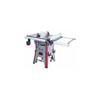 Lumberjack - 10' Cast Iron Table Saw with Professional Wheel Kit 1800W