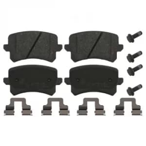 Brake Pad Set 16991 by Febi Bilstein Rear Axle