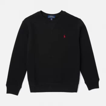 Polo Ralph Lauren Boys' Crew Neck Sweatshirt - Black - 12 Years