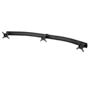 Lindy Triple Bracket Curved Arm Black
