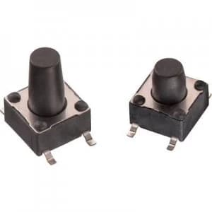 Wuerth Elektronik WS TSS 430182095816 Pushbutton 12 Vdc 0.05 A 1 x OffOn momentary