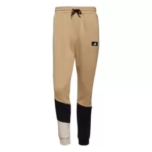 adidas Colour Block Jogging Pants Mens - Beige