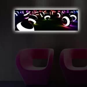3090DACT-50 Multicolor Decorative LED Lighted Canvas Painting
