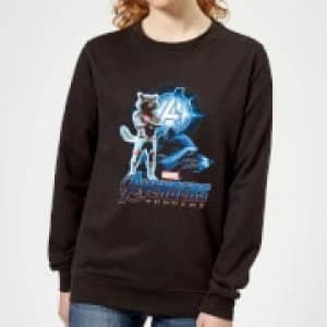 Avengers: Endgame Rocket Suit Womens Sweatshirt - Black