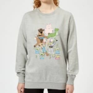 Toy Story Group Shot Womens Sweatshirt - Grey - 3XL