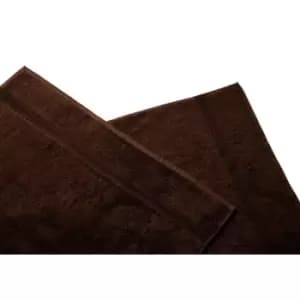 Belledorm Hotel Madison Hand Towel (One Size) (Chocolate)