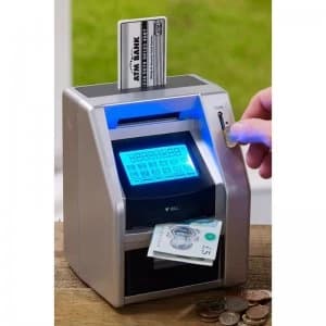 Digital ATM Machine Saving Bank