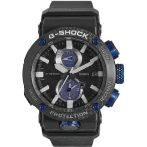 Mens Casio 'G-Shock G-Shock Gravitymaster' Black Plastic/Resin Tough solar Chronograph Watch