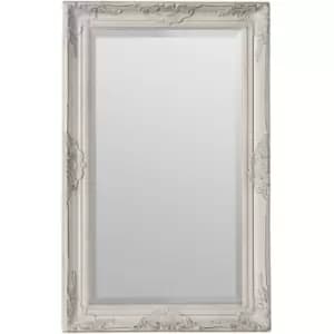 Rustic Cream and Gold Finish Wall Mirror - Premier Housewares
