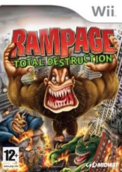 Rampage Total Destruction Nintendo Wii Game