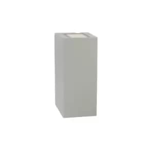 Lillehammer Integrated LED Outdoor 2 Light Up, Down Wall Light Aluminium , IP54