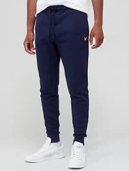 Lyle & Scott Skinny Fit Joggers - Navy, Size 2XL, Men