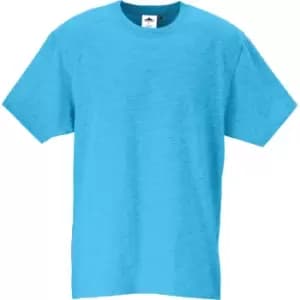 Portwest B195 Turin Premium T-Shirt Sky Blue 2XL