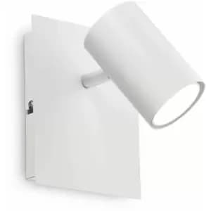 White wall light spot 1 bulb