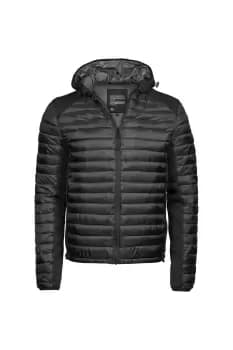 Crossover Hooded Padded Outdoor Jacket