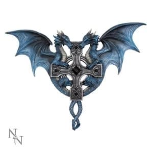 Dragon Duo Wall Plaque