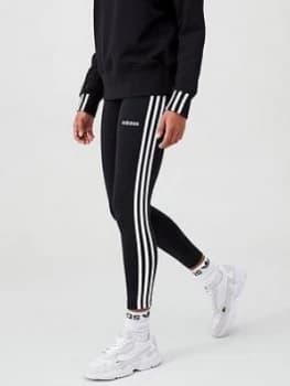 Adidas Essential 3S Leggings - Black