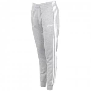 adidas Womens 3-Stripes Pants Slim - Med Grey