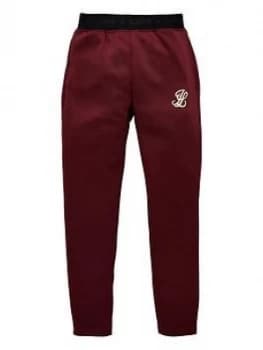 Illusive London Boys Agility Joggers - Burgundy