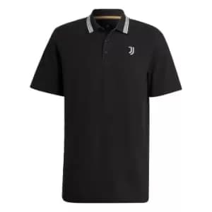 adidas Juventus Polo Shirt Mens - Black