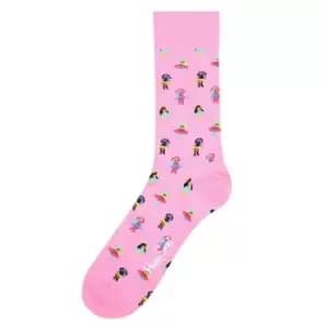 Happy Socks Hula Socks - Pink