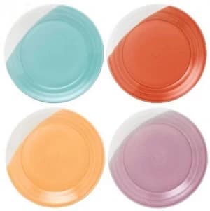Royal Doulton 1815 Bright Colours Set of 4 Plates 28cm